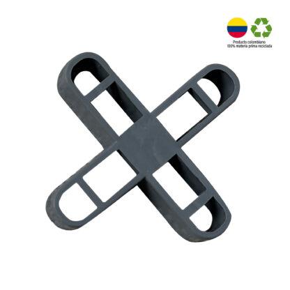 Cruceta plástica 10mm para dilatación de pisos y paredes, marca PLINET.