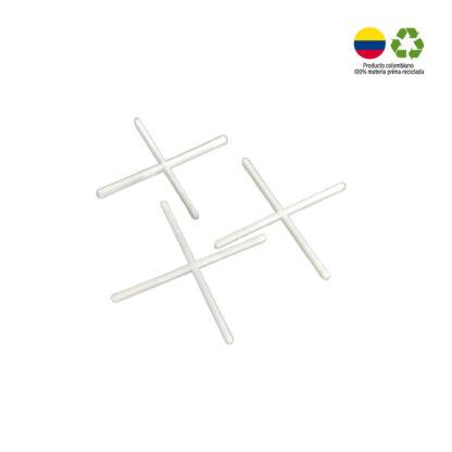 Crucetas plásticas 1mm para dilatación de pisos y paredes, marca PLINET.